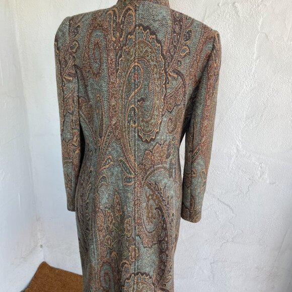 Carlisle Wool and Silk Vintage Coat - Picture 6 of 10